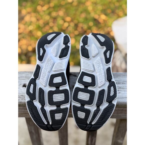 HOKA Bondi 7 Men’s Size 10 Black Athletic Shoes Comfort Walking Shoes - Picture 11 of 16